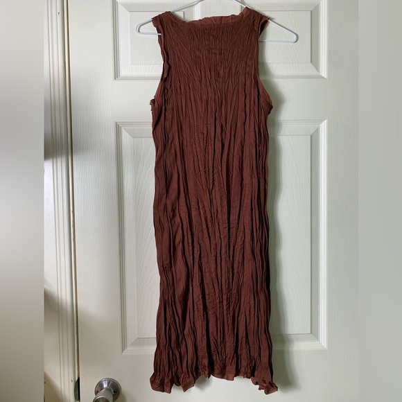 Yest | Genay Crinkle Raw Hem Tunic Dress - 6-8 - Picture 3 of 3